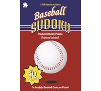 Baseball Sudoku | Medium Difficulty Puzzles with Solutions: Sudoku Puzzles to Celebrate Baseball | Test your mind & Learn | 6x9 Inches | 50+ Puzzles | Solutions Included