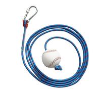 Baseball Swing Trainer, Hitting Rope Training Tool, Softbol Pitching Accessory, Adjustable Tether for Practice 7,2 cm/2,8 in, Throwing Drills, Kids Youth Travel Sports