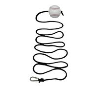 Baseball Swing Trainer, Softball Batting Rope, Adjustable Height PU Ball, Pressure Hanging Buckle, Indoor Outdoor Practice, 7.2cm/2.83 Inches, 3 Meters/9.84 Feet, 1 Set