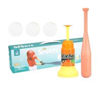 Baseball Toys For Kids 3-5 - ABS tee Ball Set | Portable Outdoor Baseball Training Toy | Kids Baseballs Bat tee and Ball Set For Thanksgiving Christmas Chinese New Year Indoor Outdoor Play