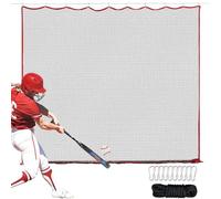 Baseball Training Net, Ball Target Throwing Netting, Heavy-Duty Sports, Absorption, Versatile Design, Hitting Practice Nets for Baseball Softball Golf Football, Foldable Setup