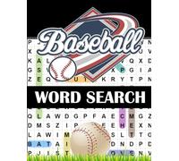 Baseball Word Search: +1000 Word Searches about Baseball, Gifts for Baseball Players and Loves | Large Print
