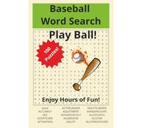 Baseball Word Search