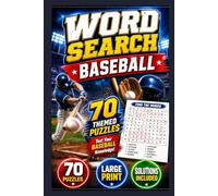 Baseball Word Search: 70 Entertaining English Puzzles for Adults, Teens, Players, and Fans to Explore the Vocabulary and Culture of the Game