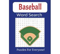 Baseball Word Search Large Print Puzzle Book: Classic Baseball Names, Teams, Stadiums, and Terms in 55 Engaging Puzzles