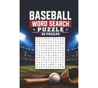 Baseball Word Search Puzzle: 55 Puzzles Word Search about Football and More | 6x9 inches, 110 pages | Gift for Football & Sports Lover