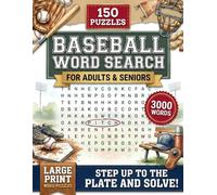 Baseball Word Search Puzzle Book: 150 Large-Print Baseball Puzzles for the Fan Who Lives and Breathes the Game - 3,000 Words