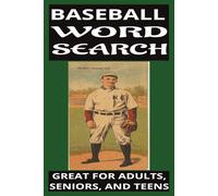 BASEBALL WORD SEARCH PUZZLE BOOK: A FUN AND CHALLENGING BASEBALL THEMED WORD SEARCH l 6X9 INCHES WITH 55 PUZZLES THAT ARE EASY TO READ