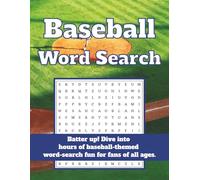 Baseball Word Search Puzzle Book - Baseball-Themed Word Searches for Kids & Adults | Fun Sports Puzzle Gift, Travel & Party Activity