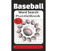 Baseball Word Search Puzzle Book: Baseball Word Search Puzzle: Word Searches with Easy to Read Print about Baseball, Sports Fans, Puzzle Lovers, And ... School, Vacations, Holidays and Time Relaxing