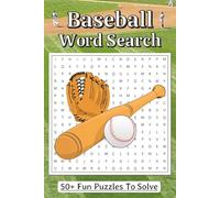 Baseball Word Search Puzzle Book: Fun Word Search with Easy-to-Read Print about Baseball and More | 6x9 inches, 110 pages, 50+ Puzzles | Relaxing Gift ... Fans, Calming Word Games for Basketball Fans