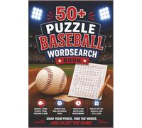 Baseball Word Search Puzzle Book: Word Searches with Easy to Read Print about Baseball, Baseball Stadiums, Baseball Teams and More | 6x9 inches, 110 ... Gift for Vacations, Holidays and Free Times