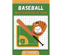 Baseball Word Search Puzzle Book: Word Searches with Easy to Read Print about Baseball Equipment, Famous Players, Game Positions and More. 6x9 inches, ... … Gift for Vacations, Holidays and Free Times