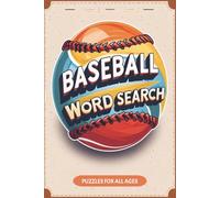 Baseball Word Search Puzzle Book: Word Searches with Easy to Read Print about Baseball, Players, Famous Stadiums and More I 6x9 inches, 110 pages I ... … Gift for Vacations, Holidays and Free Times