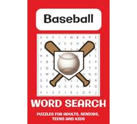 Baseball Word Search Puzzle Book: Word Searches with Easy to Read Print about Baseball, Positions, Statistics and More | 6x9 inches, 110 pages | 50+ ... ... Gift for Vacations, Holidays and Relaxing