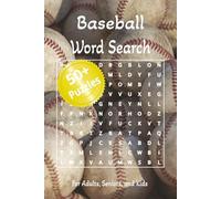 Baseball Word Search Puzzle Book: Word Searches with Easy to Read Print about Baseball, Sports, Bats, and More | 6x9 inches, 110 pages | 50+ Puzzles...Gift for Vacations, Holidays, and Free Times