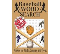 Baseball Word Search Puzzle Book: Word Searches with Easy to Read Print About Baseball, Stadiums, Players, and More | 6x9 inches 130 Pages | 60+ Puzzles... Gift for Vacations, Holidays, and Leisure
