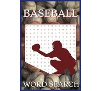 Baseball Word Search Puzzle Book: Word Searches with Easy to Read Print about Baseball Terminology, Ballparks and Nostalgia | 6x9, 110 Pages | 50+ Pages