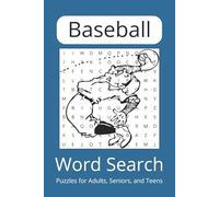 Baseball Word Search Puzzle Book: Word Searches with Easy-to-Read Print about Baseball, The Game, Players and More | 6x9 inches, 110 pages | 50+ Puzzles...Great Gift for Yourself or Favorite Slugger