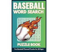 Baseball Word Search Puzzle Book: Word Searches With Easy to Read Print Activity Book About Baseball, 6 x 9 inches (15.24 x 22.86 cm), 110 pages, over ... Free Time Relaxation (Sports Activity Books)