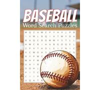 Baseball Word Search Puzzles: Wordsearch Puzzles with Easy to Read Print About baseball, sports, America's pastime and More | 6 x 9 inches, 110 pages ... Gift for Vacations, Holidays, and Relaxation