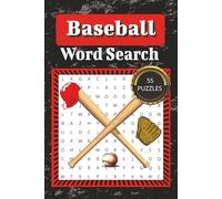 Baseball Word Search: Word Search Puzzles with Easy to Read Print | About Baseball | Baseball Gifts and more