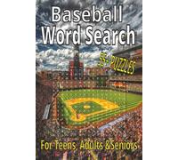 Baseball Word Search: Word Search with Easy to Read Print about Baseball, Activity Book, Players, Teams, Equipment, Legends, Rules : 6x9 inches: 55+ ... Holidays and Relaxation (Sports Word Search)