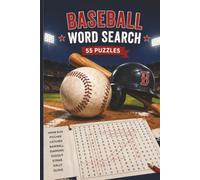 Baseball Word Search: Word Searches with Easy to Read Print about Baseball, Moments in Baseball History Word Searches and More | 6x9 ... Gift for Vacations, Holidays and Free Times