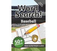 Baseball Word Search - Words and Definitions of Baseball: Word Puzzle Book | 110+ pages | 50+ puzzles | 6x9 Inches | Great gift for friends, families & teams. (Learning)