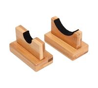 Baseballschlägerhalter - 11x5.5x6 cm Holzständer, Platzsparende
