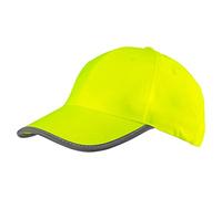 Basecap Cappy - Gorra de Seguridad Profesional, Color Amarillo