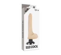 Basecock Realistic Vibrador 2-1 Natural 18.5cm 1ud