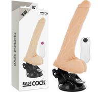 Basecock Realistic Vibrador Control Remoto Natural 19 cm 1 ud