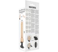 Basecock Basecock Realistic Vibrador Control Remoto Natural 18.5Cm 600 g