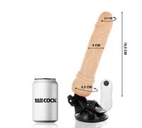 Basecock Realistic Vibrador Control Remoto Natural 19.5cm 1ud