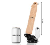 Basecock Realistic Vibrador Control Remoto Natural 21cm 1ud