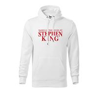 Based on The Novel by Stephen King Sudadera con Capucha Blanco Unisex Size S