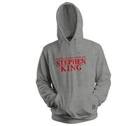 Based on The Novel by Stephen King Sudadera con Capucha Gris Unisex Size M