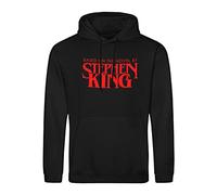 Based On The Novel by Stephen King Sudadera con Capucha Negra Unisex Size 3XL