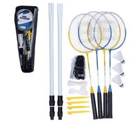 Baseline-BGG1142 Juego de bádminton, Multicolor, Pack de 4 (Toyrific BGG1142)