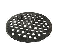 Basement Floor Drain Cover - 7-Inch Cast Iron Round Drainage Grate,Basement Floor Drainage Grate - For Driveway Pathway Bathroom Ba This Cast Iron Drain Cover Provides Excellent Reslcony Patio Outdoor