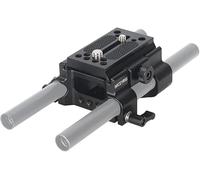 Baseplate for Manfrotto 501,NICEYRIG Placa de liberación rápida para Manfrotto 577 501 500 701 con Abrazadera de Varilla Doble de 15 mm para trípode para Montaje en Hombro de 15 mm