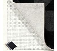 Bases Antideslizante 205 x 290 cm Multiusos de PVC, Lavable, Cortable, Reutilizable y sin Olores, Bases Antideslizantes para Alfombras Adecuado para Parqué O Baldosas, Blanco