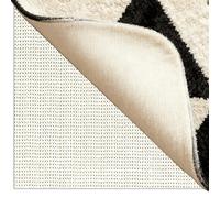 Bases Antideslizantes 80 x 145 cm Protección contra El Deslizamiento Alfombras Antideslizantes Alfombra Suelo Impermeable para Cajones Estantes Bandeja Alfombra, Blanquecino