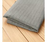 Bases Antideslizantes para Alfombras 105 x 130 cm Multiusos de PVC, Reutilizable y sin Olores, Lavable, Cortable, Base Antideslizante para Alfombra/Estera de Agarre de Alfombras Paraa Salón, Gris