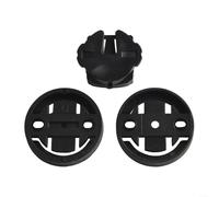 Bases de soporte para cronómetro de bicicleta (3 piezas) para Garmin, para computadoras Cateye, accesorio práctico para aventuras en ciclismo
