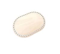 Bases para cestas portabranquias Base de cesta ganchillo ovalada madera maciza en blanco for tejer cestas bricolaje, manualidades, decoración del hogar(Color 5)