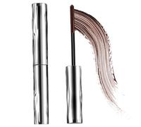 Bases para pestañas, base para pestañas de tubo de acero, base para rímel de fibra, máscara rizadora tubular resistente al agua, natural y sin manchas, marrón