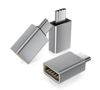 Basesailor Adaptador USB C a USB 3-Pack,Convertidor USBC Macho a USB 3.0 Hembra,Thunderbolt 3 Tipo C OTG para Apple MacBook Pro Air,iMac,iPhone 16 16e 15,iPad,Microsoft Surface,Samsung Galaxy S25,S24