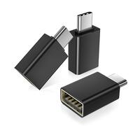 Basesailor Adaptador USB C a USB 3Pack,Convertidor USBC Macho a USBA 3.0 Hembra,Thunderbolt 5 4 3 Tipo C OTG para Apple MacBook Pro Air,iPhone 17 16 15,iPad,Microsoft Surface,Samsung Galaxy S25 S24